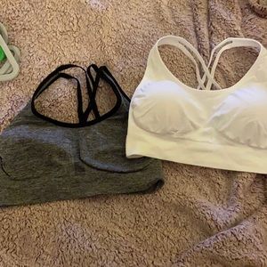 Two Sports Bras